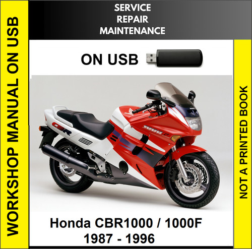 Honda cbr1000f 1990 1991 - honda,