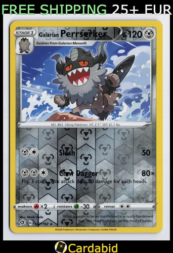 Galarian perserker swsh02 - perserker,