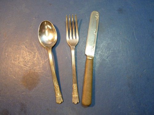Childs cutlery set epns - childs,