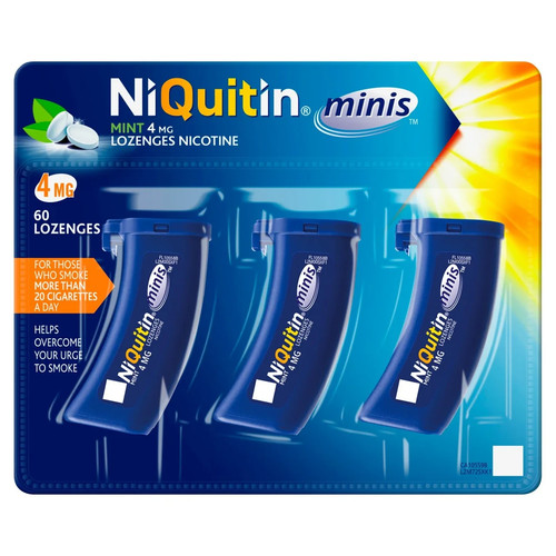 Lozenges niquitin mint - 60,