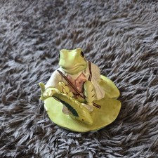 Beswick "Beatrix Potter - Jeremy Fisher Catches a Fish"  Figurine