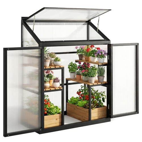 Outsunny 2ft polycarbonate - outsunny, 4