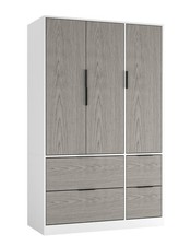 FUJI 3 Door 4 Drawer Wardrobe