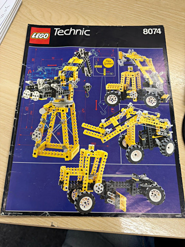 Lego technic 8074 instruction - lego,