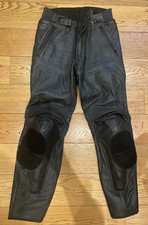 Dainese Leather Armoured Motorcycle Trousers. Size 50 / Waist 36. Good Condition