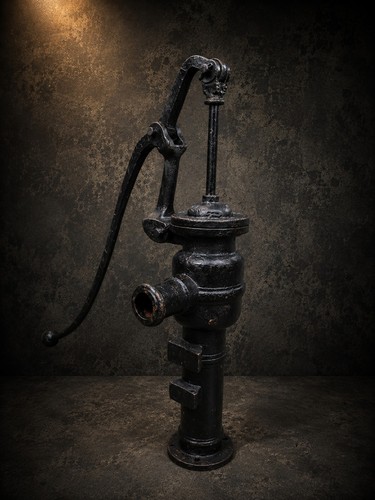 Antique victorian cast - antique, iron