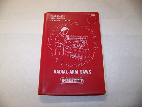 1969 craftsman radial arm - craftsman, saws