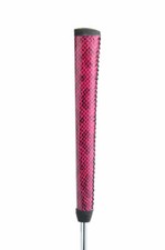 Iguana Golf Snake Skin Leather Pistol Putter Grip - Purple & Black
