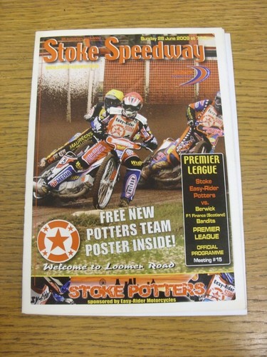 2009 speedway programme - speedway,