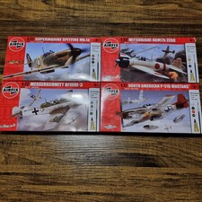 Set of 4 Airfix Model Planes