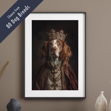 Royal Dog Portrait Print –