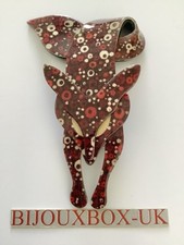 LEA STEIN FOX BROOCH. Best