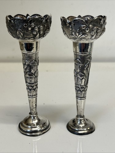 Pair vintage silver - vintage,