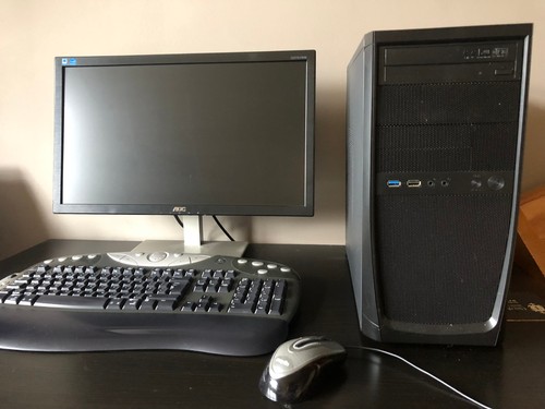 Mesh desktop computer with - desktop,