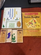 vintage subbuteo rugby joblot