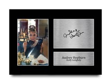 Audrey Hepburn Signed