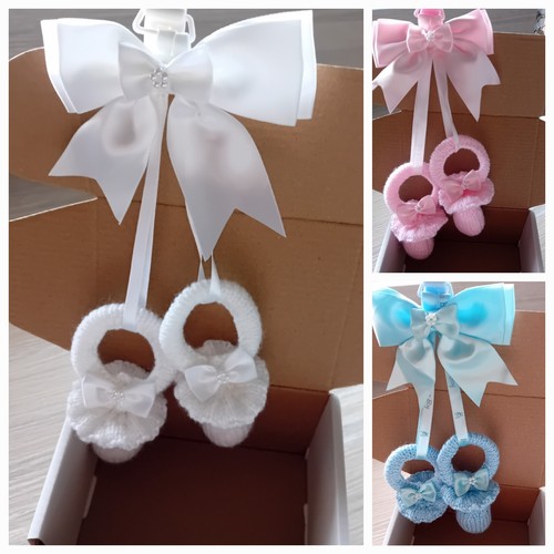 Knitted double dummy - , pram