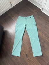 Travis Mathew Gyoza  Open-to-Close Trousers 32 31 Waist 30 Leg Green Matthew