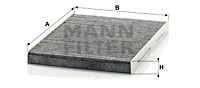 Filter interior air fits - fits:, vw