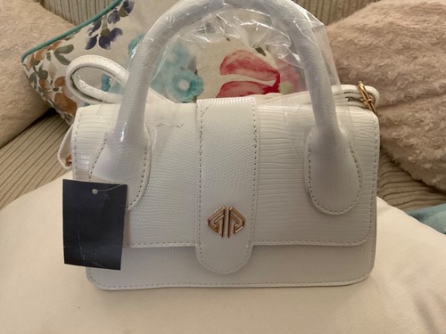 Handbag small white colour