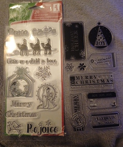 Inkadinkado stamps christmas - stamps.,