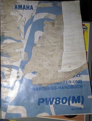 Yamaha pw80m owners - ,
