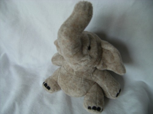 Cuddly elephant toy second - toy,