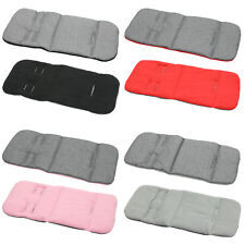 Pram stroller buggy LINER INSERT soft washable universal  Grey Melange Denim