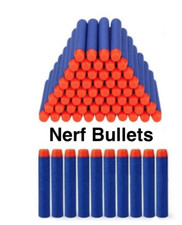 Refill Gun Darts Blue Bullets