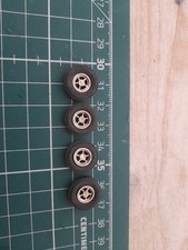 4x 1/43rd scale Rubber Car