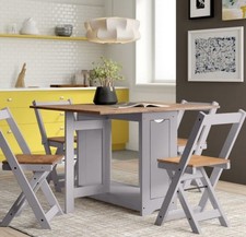 5-Piece Folding Dining Set –