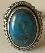 Signed Navajo Sterling Silver