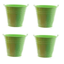 Kids metal bucket planter - 4,