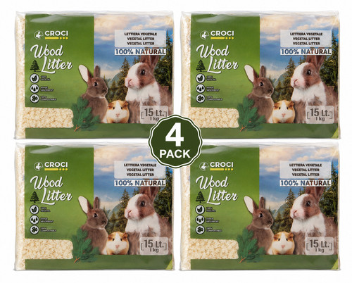 Croci wood litter - wood, natural