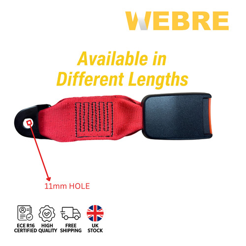 Universal webbed seat belt - universal,