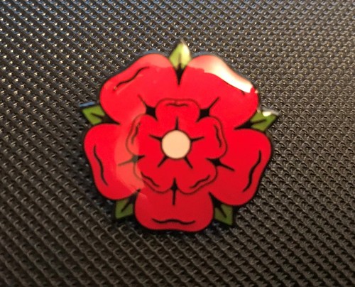 Lancashire rose enamel - lancashire,