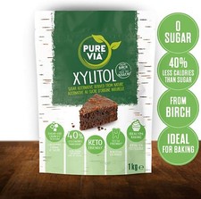 Pure Via Xylitol 1kg  - Zero Calorie Natural Sweetener