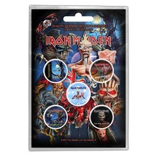 Iron Maiden badge pack Albums