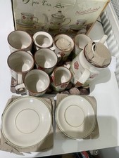 15 Piece Hand Painted Ceramic