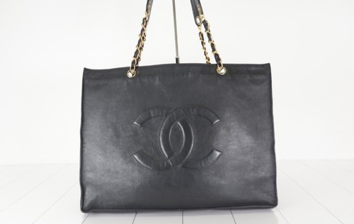 Chanel large logo leather - large,