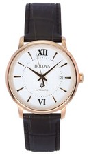 Bulova Hudson Brown Leather