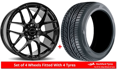 Alloy wheels tyres romac - tyres, 17"