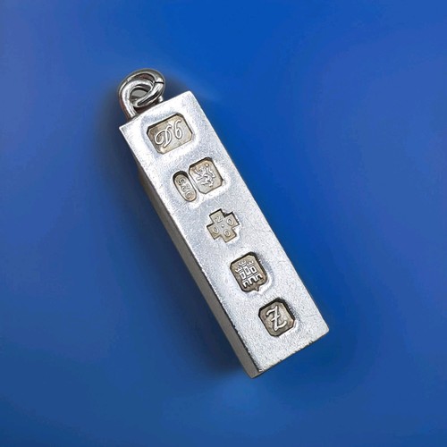 Vintage sterling silver ingot - sterling,