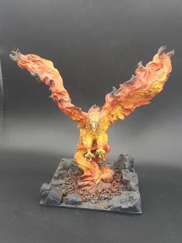 Huge painted phoenix for - painted,