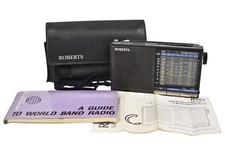 Roberts R101 FM/MW/SW 9 Band Receiver Inc Wallet + Instructions Black
