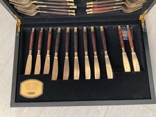 canteen of cutlery Viners bronze