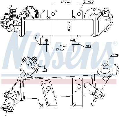 Cooler exhaust gas - cooler,,