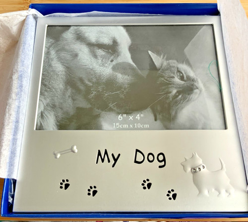 Dog 6x4 silver - dog, photo