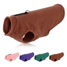 Warm Fleece Dog Coat Jacket
