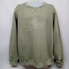 Fat Face Cotton Sweatshirt Jumper Sweater Green Large